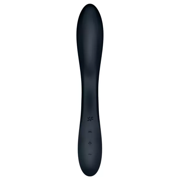 Satisfyer Rrrolling - G-punkta vibrators ar kustīgām lodītēm melns