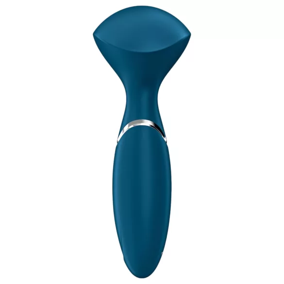 Satisfyer Mini Wand-er - ūdensizturīgs masāžas vibrators (zils)