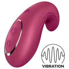Satisfyer klitora vibrators uzlādējams sarkans