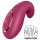 Satisfyer Dipping Delight - uzlādējams klitora vibrators (sarkans)