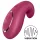 Satisfyer Dipping Delight - uzlādējams klitora vibrators (sarkans)