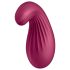 Satisfyer Dipping Delight - uzlādējams klitora vibrators (sarkans)