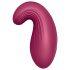 Satisfyer Dipping Delight - uzlādējams klitora vibrators (sarkans)
