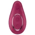 Satisfyer Dipping Delight - uzlādējams klitora vibrators (sarkans)