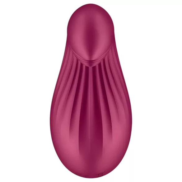 Satisfyer Dipping Delight - uzlādējams klitora vibrators (sarkans)