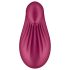 Satisfyer Dipping Delight - uzlādējams klitora vibrators (sarkans)