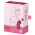 Satisfyer Dipping Delight - uzlādējams klitora vibrators (sarkans)