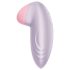 Satisfyer klitora vibrators ar aplikāciju, violets