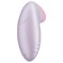 Satisfyer klitora vibrators ar aplikāciju, violets