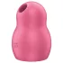 Satisfyer Pro To Go 1 - uzlādējams, gaisa viļņu klitora stimulators (sarkans)
