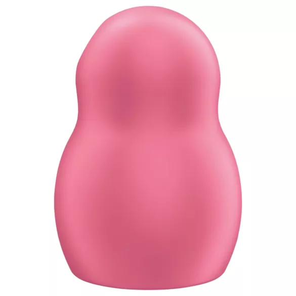 Satisfyer Pro To Go 1 - uzlādējams, gaisa viļņu klitora stimulators (sarkans)
