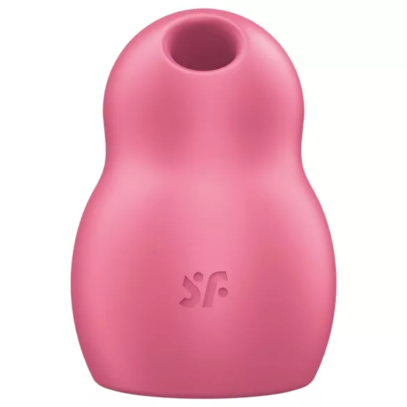Satisfyer Pro To Go 1 - uzlādējams, gaisa viļņu klitora stimulators (sarkans)