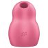 Satisfyer Pro To Go 1 - akumulators, gaisa viļņu klitora stimulators (sarkans)