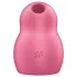 Satisfyer Pro To Go 1 - uzlādējams, gaisa viļņu klitora stimulators (sarkans)