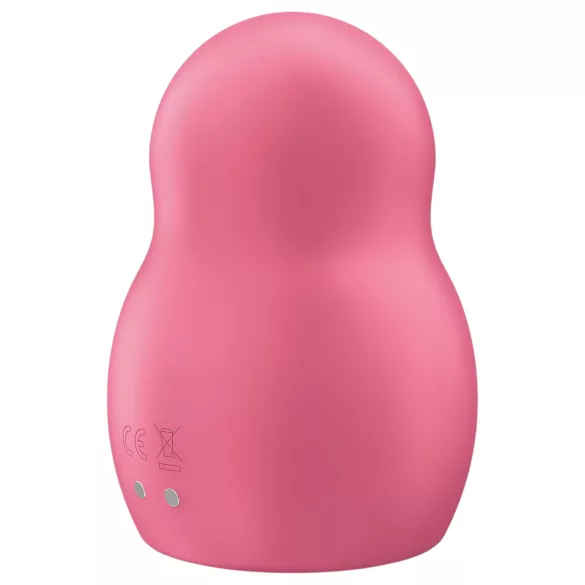 Satisfyer Pro To Go 1 - uzlādējams, gaisa viļņu klitora stimulators (sarkans)