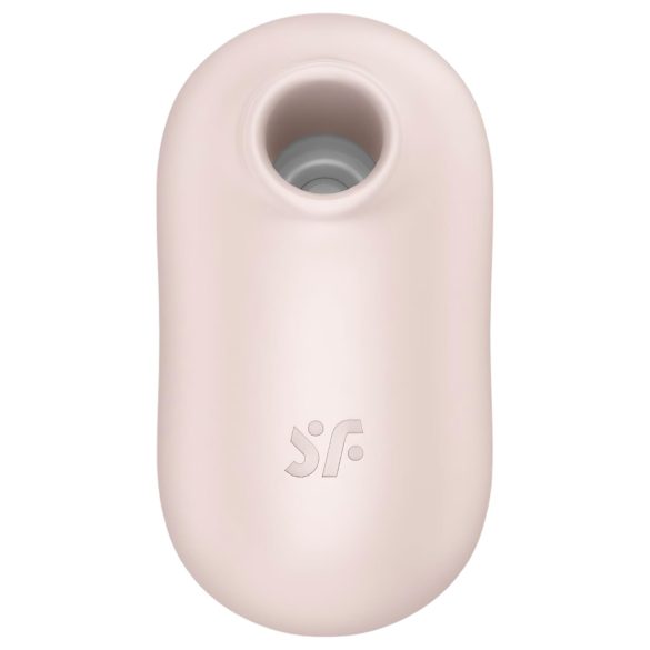 Satisfyer Pro To Go 2 - klitora stimulators ar gaisa viļņiem, bēšs