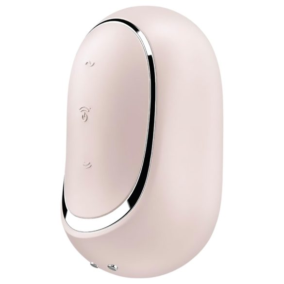 Satisfyer Pro To Go 2 - klitora stimulators ar gaisa viļņiem, bēšs
