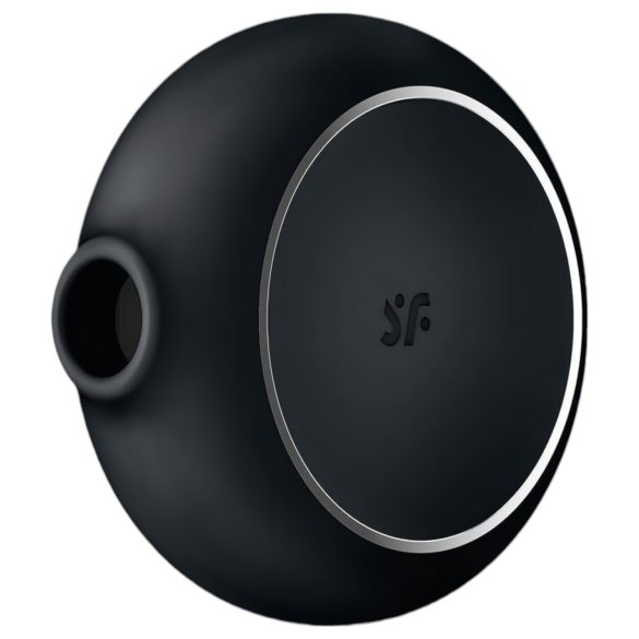 Satisfyer Pro To Go 3 - gaisa viļņu klitora stimulators (melns)