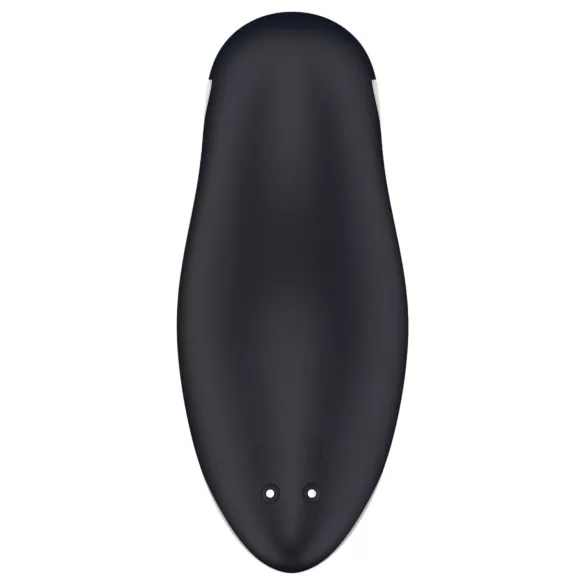 Satisfyer Orca - klitorālais masāžas vibrators ūdensizturīgs melns balts