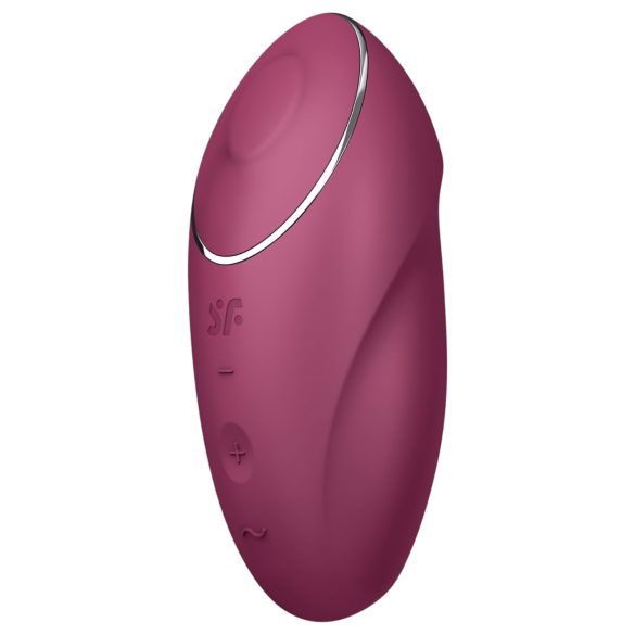 Satisfyer Tap & Climax 1 - 2in1 vibrators un klitora stimuls (sarkans)