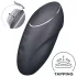 Satisfyer Tap & Climax 1 - klitora vibrators 2in1 melns