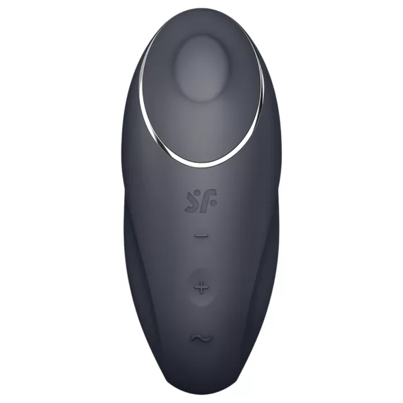 Satisfyer Tap & Climax 1 - klitora vibrators 2in1 melns