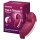 Satisfyer Tap & Climax 2 - 2in1 klitora stimulators un vibrators (sarkans)