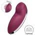Satisfyer Tap & Climax 2 - sieviešu vibrators un klitora stimulators, sarkans