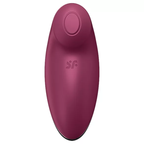 Satisfyer Tap & Climax 2 - 2in1 klitora stimulators un vibrators (sarkans)