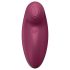 Satisfyer Tap & Climax 2 - sieviešu vibrators un klitora stimulators, sarkans