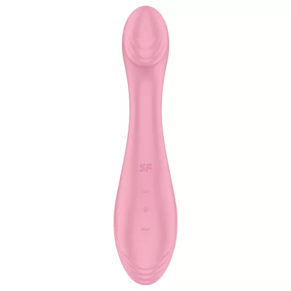 Satisfyer G-Force - uzlādējams ūdensizturīgs G punkta vibrators rozā