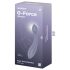 Satisfyer G-Force - uzlādējams ūdensizturīgs G-punkta vibrators violets