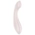 Satisfyer G-Force - uzlādējams, ūdensizturīgs G-punkta vibrators (bēšs)