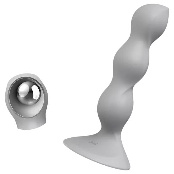 Satisfyer Triple Ball-R - anālais lodīšu dildo pelēks
