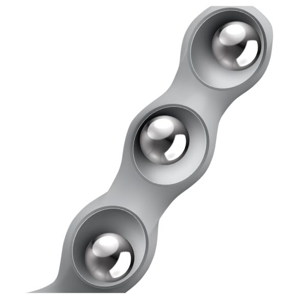 Satisfyer Triple Ball-R - anālais lodīšu dildo pelēks