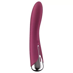   Satisfyer Spinning Vibe 1 - rotējošas galviņas G-punkta vibrators (sarkans)