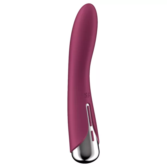 Satisfyer Spinning Vibe 1 - rotējošas galviņas G-punkta vibrators (sarkans)