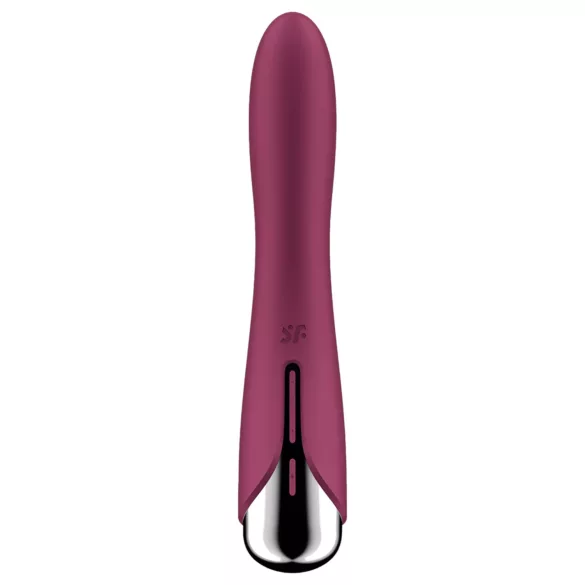 Satisfyer Spinning Vibe 1 - rotējošas galviņas G-punkta vibrators (sarkans)