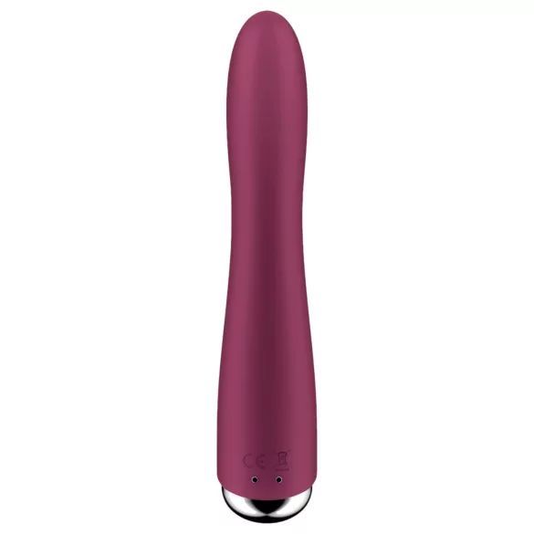 Satisfyer Spinning Vibe 1 - rotējošas galviņas G-punkta vibrators (sarkans)