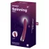 Satisfyer Spinning Vibe 1 - rotējošas galviņas G-punkta vibrators (sarkans)
