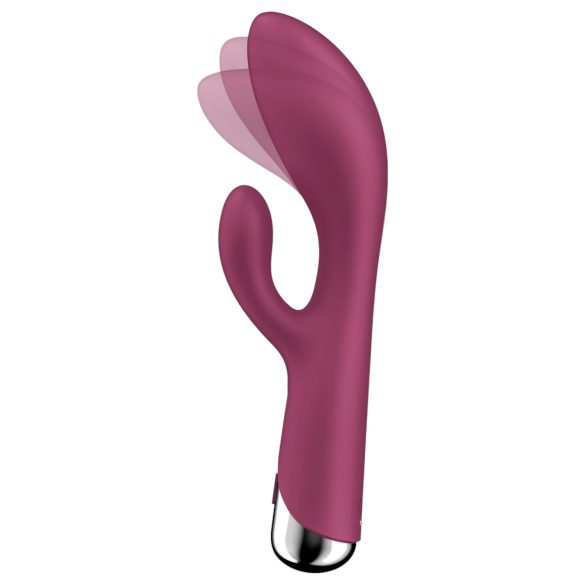 Satisfyer rotaļlieta vibrators sievietēm ar rotējošu klitora stimulatoru sarkans