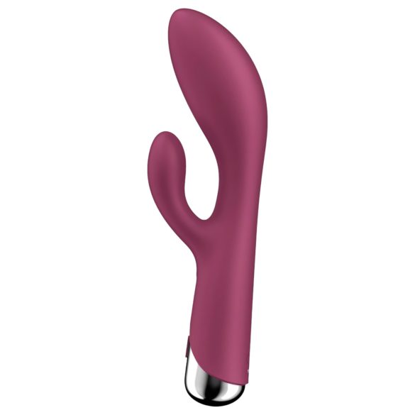 Satisfyer rotaļlieta vibrators sievietēm ar rotējošu klitora stimulatoru sarkans