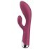 Satisfyer Spinning Rabbit 1 - rotējošs klitora stimulators (sarkans)