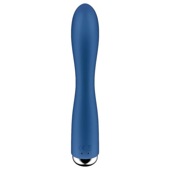 Satisfyer Spinning Rabbit 1 - vibrators ar rotējošu klitora stimulāciju zils