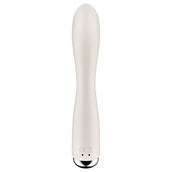 Satisfyer Spinning Rabbit 1 - vibrators ar rotējošu klitora stimulatoru bēšs