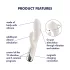 Satisfyer Spinning Rabbit 1 - vibrators ar rotējošu klitora stimulatoru bēšs