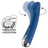 Satisfyer Spinning G-Spot 1 - rotējošs G-punkta vibrators (zils)