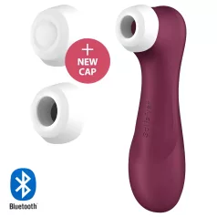   Satisfyer Pro 2 Gen3 - lietotnes vadāms gaisa viļņu klitora stimulators (sarkans)