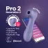 Satisfyer Pro 2 Gen3 - klitorālais stimulators ar gaisa viļņiem violets