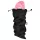 Satisfyer Treasure Bag - diskrēta uzglabāšanas somiņa - vidēja (melnā)